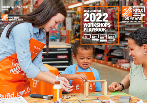 MUSE Winner - The Home Depot Celebrating 25 Years 2022 Playbook