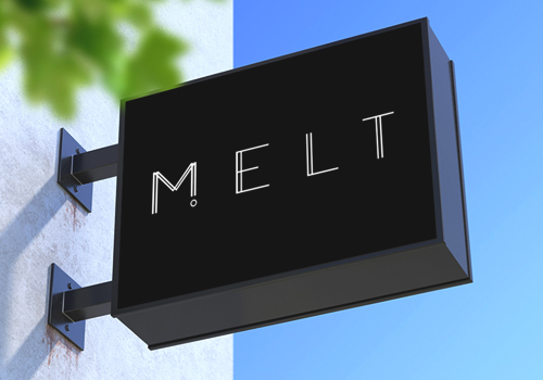 MUSE Advertising Awards - Melt Coffee Logo Design