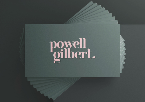 MUSE Winner - Powell Gilbert Rebranding