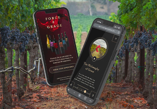 MUSE Advertising Awards - Force & Grace Wine AR Experience