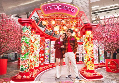 MUSE Advertising Awards - Mira Place “Dragon’s Blessings” Chinese New Year In-Mall Dec