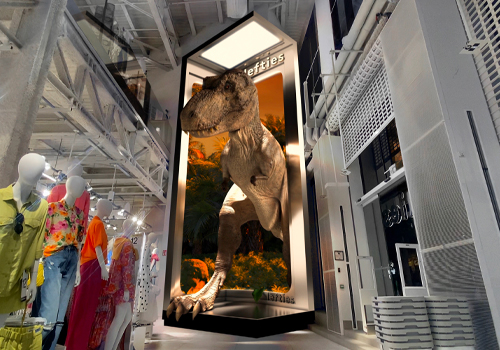 MUSE Winner - LEFTIES, 3D Show unique in Retail Worldwide