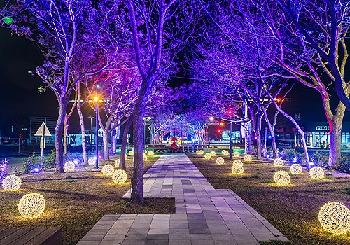 MUSE Advertising Awards - 2024 Huwei HSR Park Lane Lighting Environment