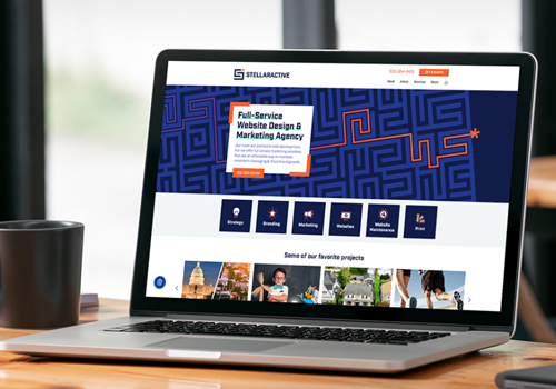 MUSE Winner - Stellaractive Website Redesign