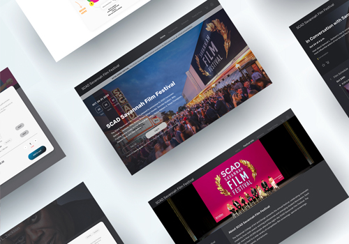 MUSE Advertising Awards - Film Festival Website Design