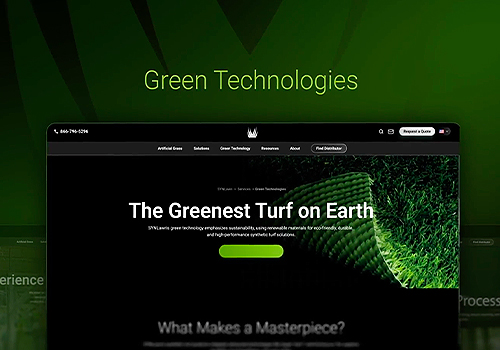 MUSE Advertising Awards - Moburst x SYNLawn: Tailoring a Site for Every Turf Need