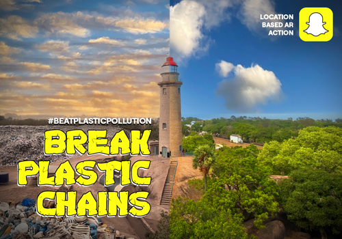 MUSE Winner -  Break the Plastic chain_Location based AR Activation