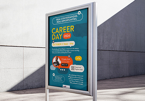 MUSE Advertising Awards - AAF Oklahoma Career Day 2024 Poster