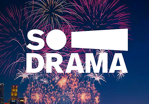 MUSE Winner - So Drama! Entertainment - New Logo Design