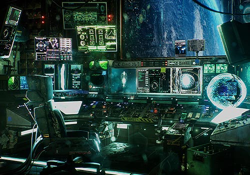MUSE Advertising Awards - Space Capsule Cockpit