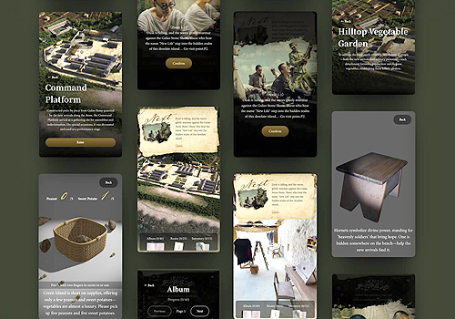 MUSE Winner - Black Tide Island－Interactive Web Experience