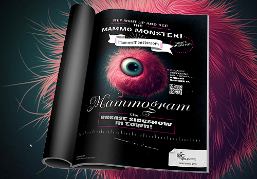 MUSE Winner - SFC Group | Mammo Monster | Print Ad