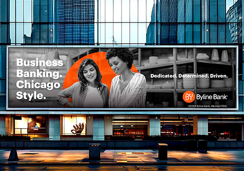 MUSE Winner - Byline Bank “Banking Chicago Style” Small Business Campaign 