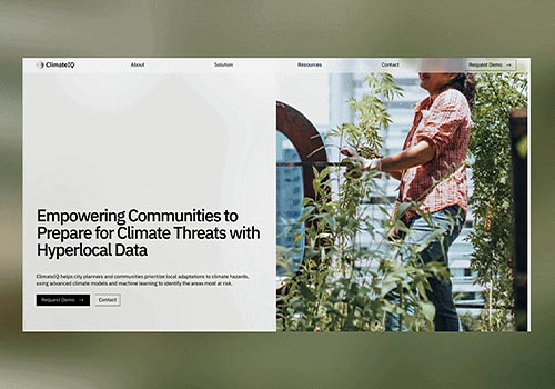 MUSE Winner - ClimateIQ Website