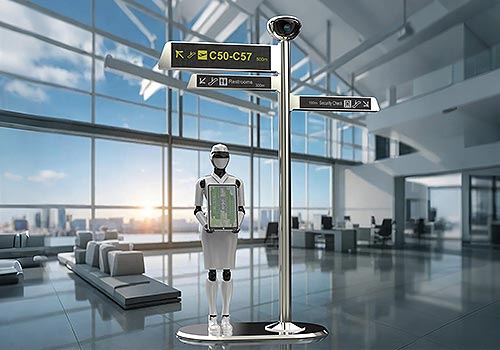 MUSE Advertising Awards - Humanoid Service Robot for Transport Hubs