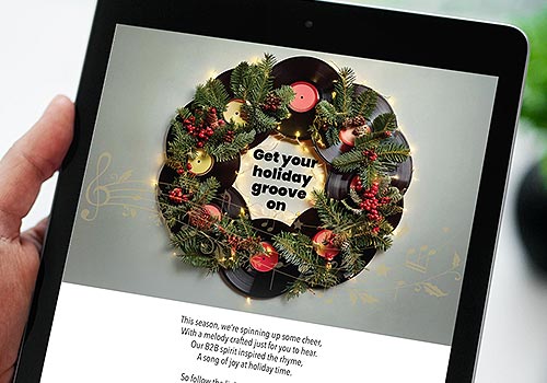 MUSE Advertising Awards - Spinning up some holiday cheer