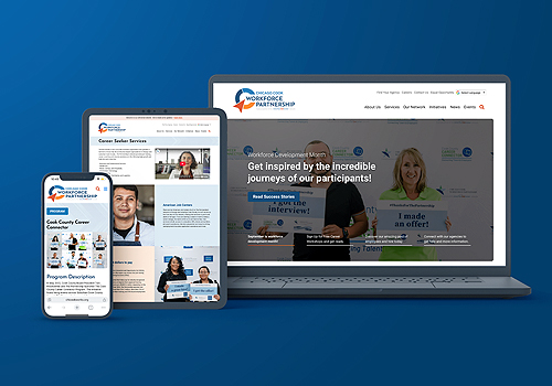 MUSE Advertising Awards - Chicago Cook Workforce Partnership (CCWP) - Website Redesign