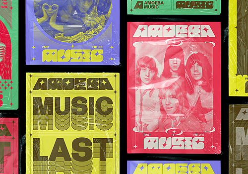 2025 MUSE Creative Awards Winner - Amoeba Music Rebrand