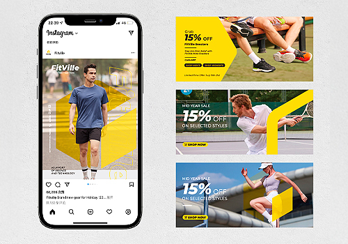 MUSE Advertising Awards - Fitville VI design