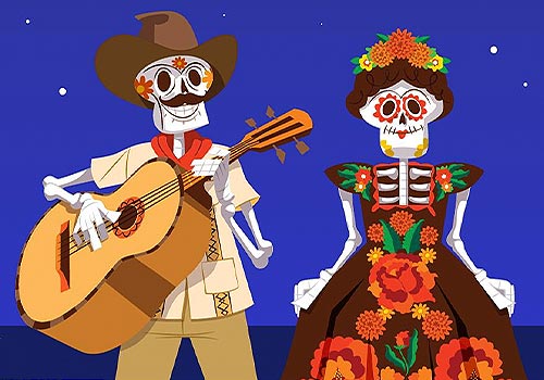 Dia de los Muertos Characters – Marketing & Promotional / Character Design, 2025 MUSE Creative Awards Winner