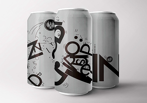 Binding Beer Packaging Design – Typography / Typefaces / Font System, 2026 MUSE Creative Awards Winner