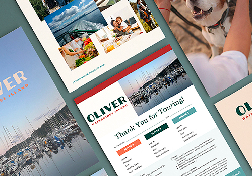 Oliver Bainbridge Apartments – Corporate Identity  / Brand Identity, 2026 MUSE Creative Awards Winner