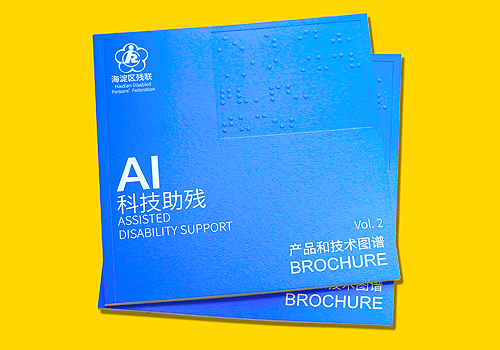 2026 MUSE Creative Awards Winner - AI Assisted Disability Support Brochure