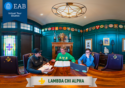 Lambda Chi Alpha Fraternity Virtual Tour – Experiential & Immersive / Virtual Reality, 2026 MUSE Creative Awards Winner