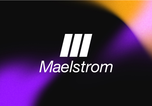 MUSE Advertising Awards - Maelstrom: A bold identity for a fintech entrepreneur