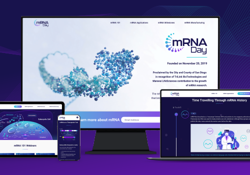 MUSE Advertising Awards - mRNA Day Website
