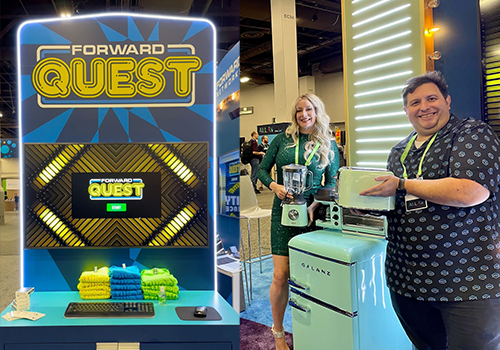 MUSE Advertising Awards - Forward Quest Gameshow Booth @ Cisco Live Las Vegas 2022