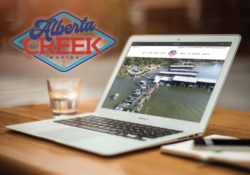 MUSE Advertising Awards - Alberta Creek Marina Website