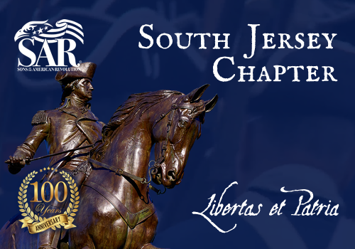 MUSE Winner - South Jersey Chapter, Sons of the American Revolution