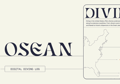 MUSE Winner - OSEAN: Digital Diving Log