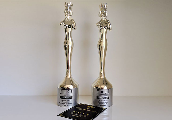 The Truuve Agency Wins 2 Silver MUSE Awards For Top Draw Inc. Display Ads