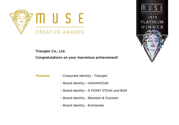 Triangler Takes Home 5 MUSE Platinum Distinction!