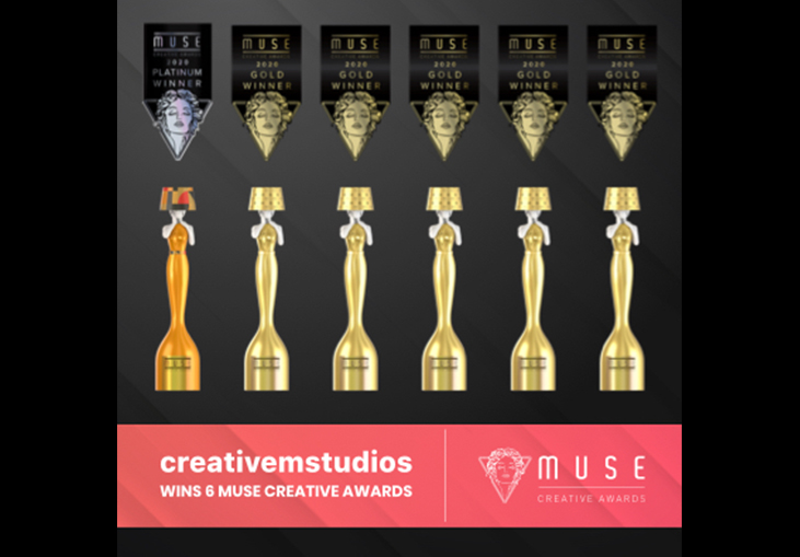 Creative M Studios Wins 2020 MUSE Creative Awards Website of the Year