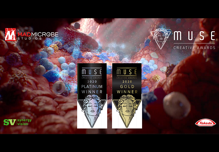 MadMicrobe’s State-Of-The-Art Cinematic Video Picked Up 3 2020 MUSE Creative Awards