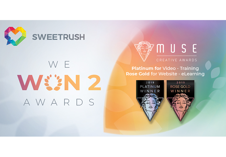 Sweetrush Wins Platinum Award For Training Video At 2019 MUSE Creative Awards!