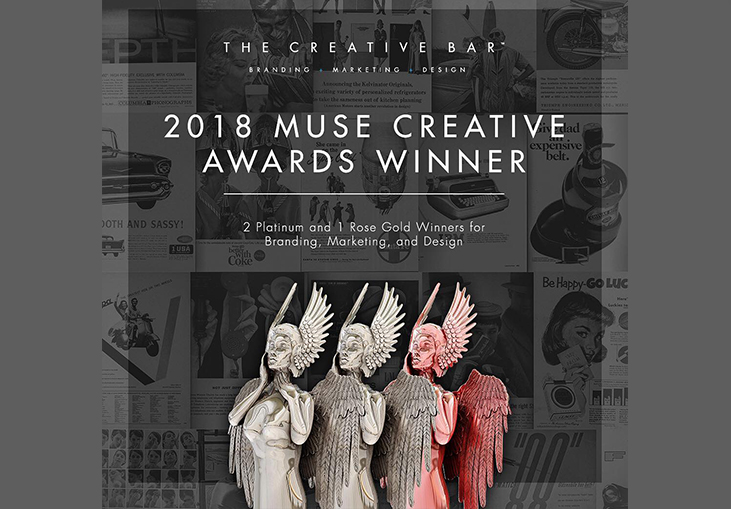 The Creative Bar Achieved 3 Recognitions In 2018 MUSE Creative Awards!