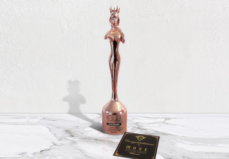 Chewy Designs Wins Rose Gold At The MUSE Awards!