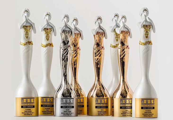 Arica Design Inc. won 3 Platinum awards at the Muse Creative Awards!
