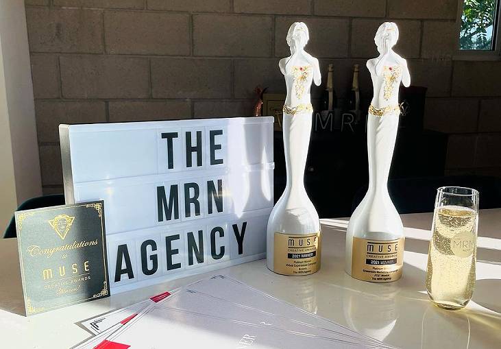 The MRN Agency is a Platinum winner of the 2021 MUSE Creative Awards!