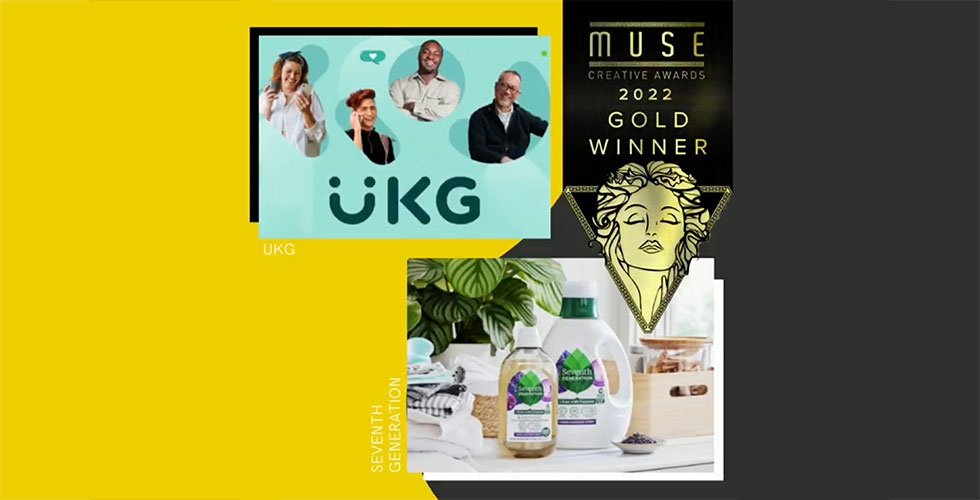 Celebrating our UKG and Seventh Generation website as 2022 MUSE Awards Gold Winners! 