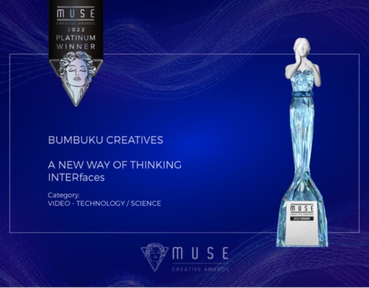 Animation Video on Sustainability by Bumbuku Creatives and INTERfaces Wins Platinum Medal!