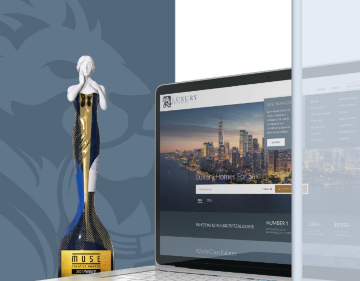 Real Estate Webmasters Succeeds with Gold Medal for Enthralling Real Estate Website!