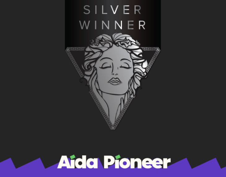 Aida Pioneer team's dedication and creativity have been recognized with a Silver Award!