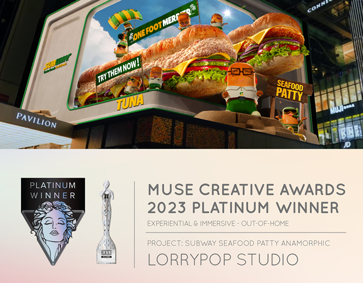 We've proudly secured our second MUSE CREATIVE AWARDS!