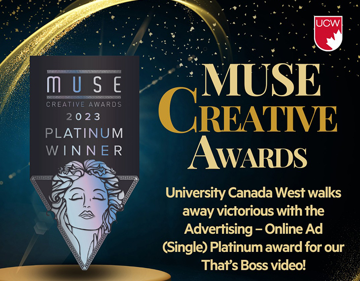 UCW excels at the MUSE Creative Awards! 
