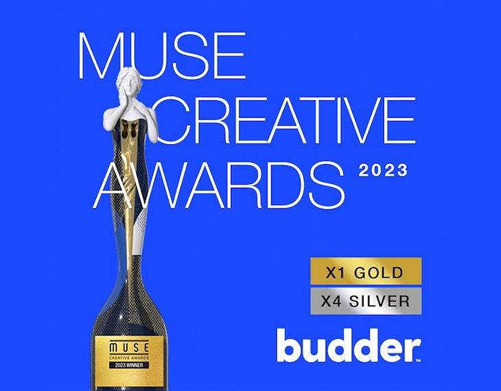 Excited to announce budder took home 5 MUSE Awards! 